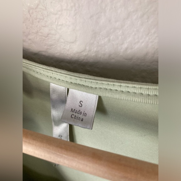 NWOT LC Sage Spring Green summer formal wedding guest bridesmaid maxi dress - Picture 7 of 9